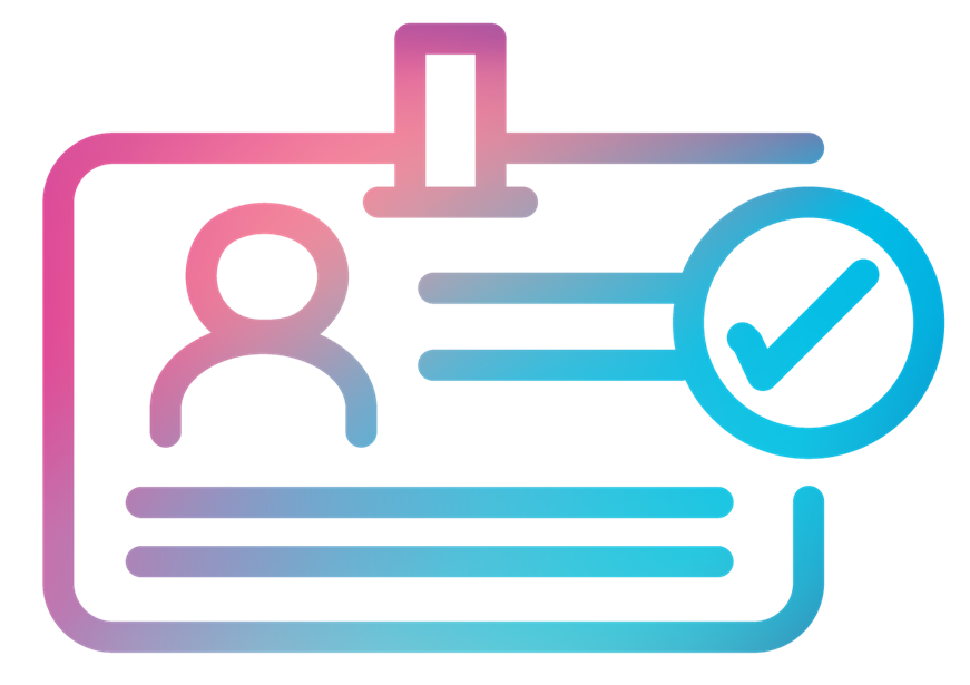 patient identification card icon 